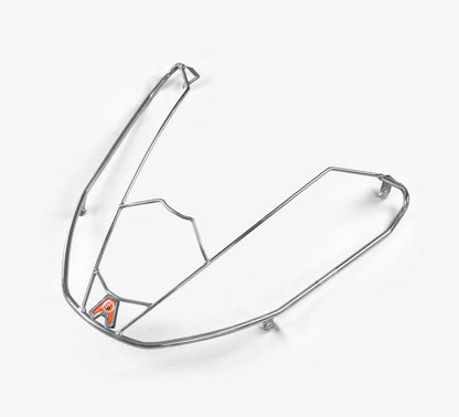 ATH Electric Scooter Stainless Safety Guard Kit: Middle Crash Guard, Front Mudguard, Rear/Back Guard, Footrest (Double Side)