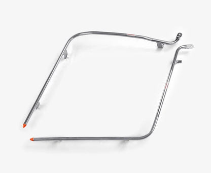 ATH Electric Scooter Stainless Safety Guard Kit: Middle Crash Guard, Front Mudguard, Rear/Back Guard, Footrest (Double Side)
