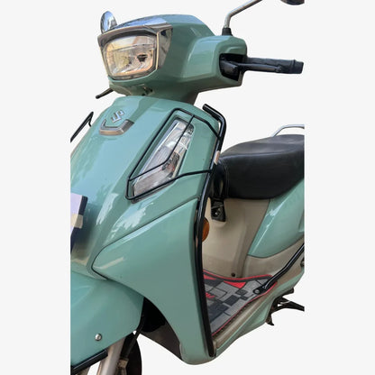 Suzuki Access 2025 Black Safety Guard Full Set | Rear Guard, Front Guards & Mudguard with Free Seat Cover & 3D Floor Mats