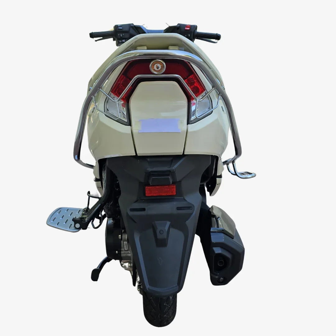 Steel Safety Guard Full Set for Suzuki Burgman Street 125 (2026) | Rear Guard, Front Guards with Grill & Mudguard