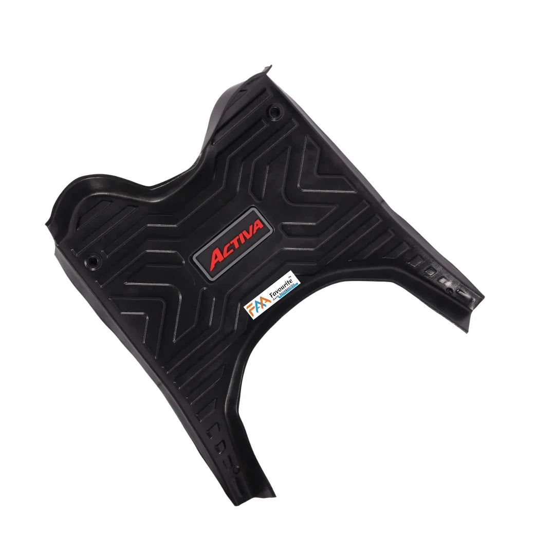 Premium 7D PVC Floor Mat for Activa 6G – Anti-Slip, Waterproof & Heavy-Duty Protection (Black)