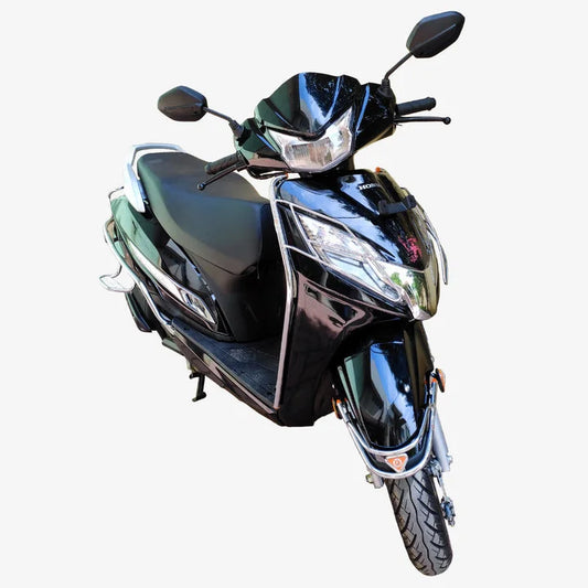 Honda Activa 125 Steel Safety Guard Kit | Rear Guard, Front Guards & Mudguard with Free Seat Cover & 3D Floor Mats
