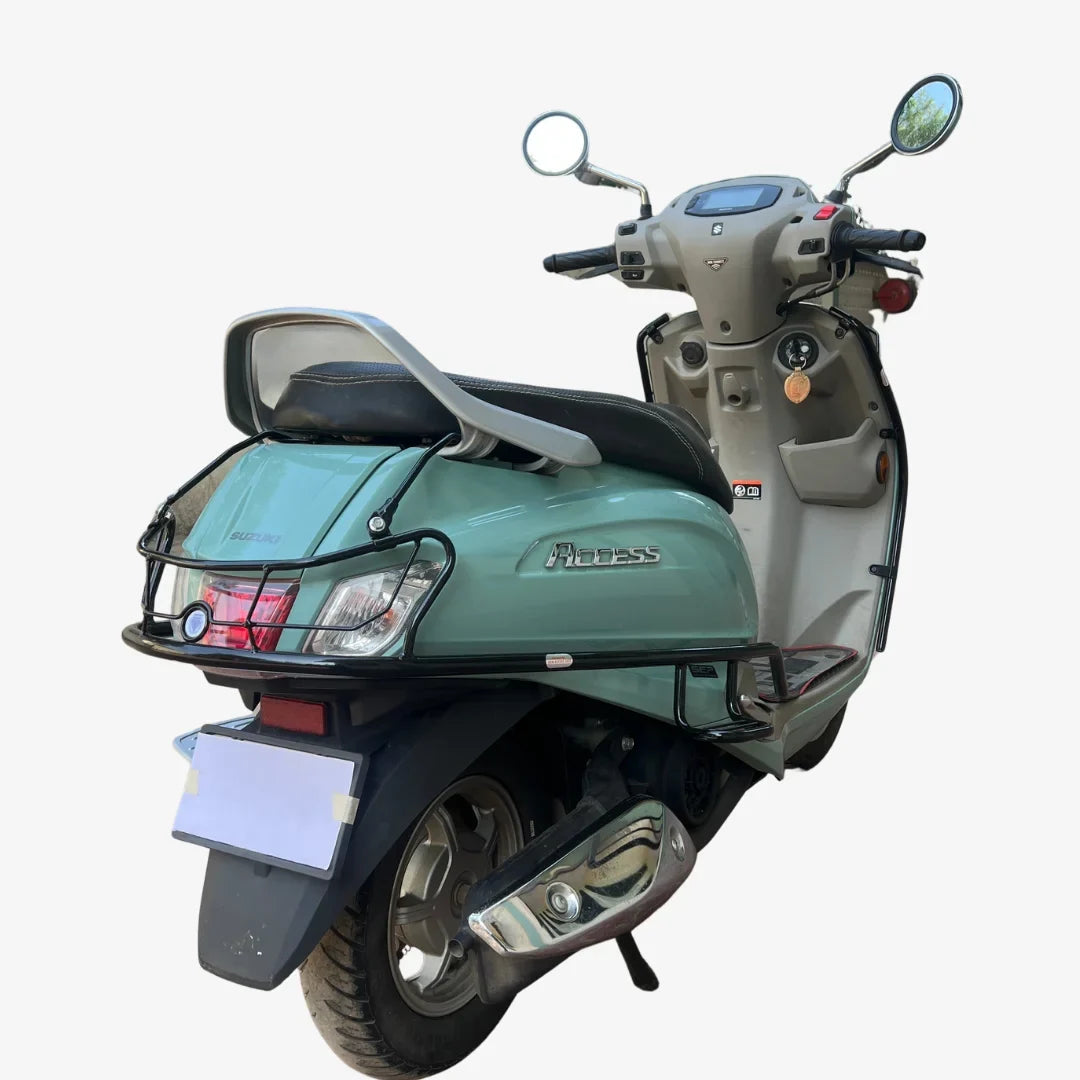 Suzuki Access 2025 Black Safety Guard Full Set | Rear Guard, Front Guards & Mudguard with Free Seat Cover & 3D Floor Mats