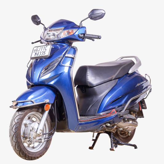 Honda Activa 6G Steel Safety Guard Kit | Rear Guard, Front Guards & Mudguard with Free Seat Cover & 3D Floor Mats