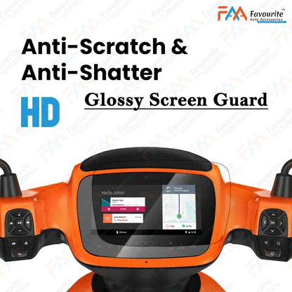 Ola S1 & S1 Pro:  Glossy Finish Screen Protector (Tempered Glass Screen Protector)