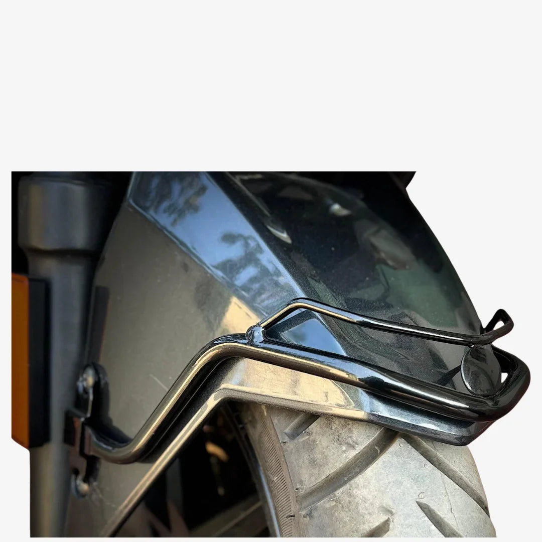 Simple One & Simple Dot Black Safety Guard Set (Front Guard, Rear Guard & Mud Guard) with Free Seat Cover, Grip Cover & Charger Socket Cap
