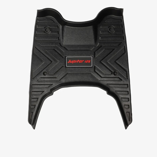 7D PVC Rubber Footmat for Jupiter 125 Scooter (Black)
