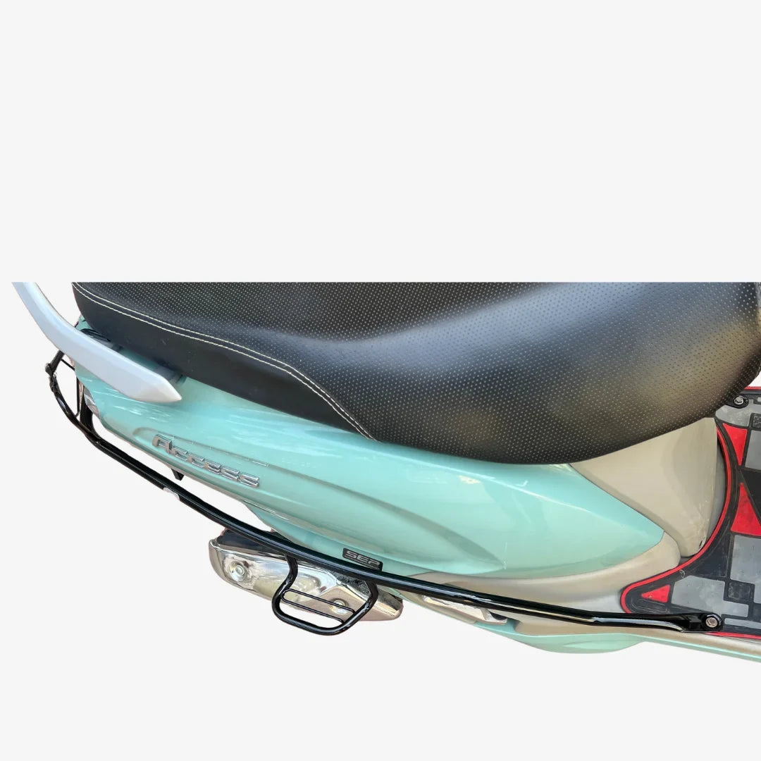 Suzuki Access 2025 Black Safety Guard Full Set | Rear Guard, Front Guards & Mudguard with Free Seat Cover & 3D Floor Mats