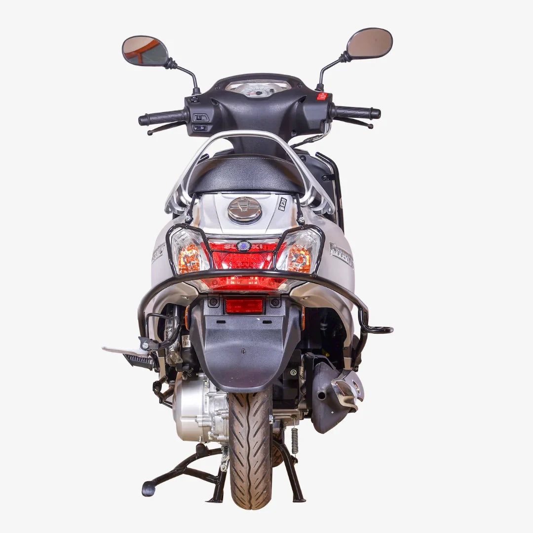 Suzuki New Access 125 2016 to 2024 : Black All Round Guard (Rear Guard)
