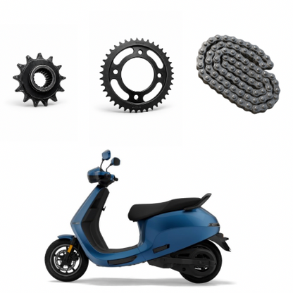 Ola S1 Pro Gen 3 Chain Sprocket Kit - Complete Chain and Sprocket Set