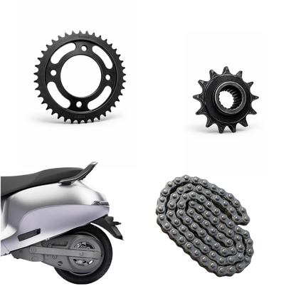 Ola S1 X & S1 X+ Gen 3 Chain Sprocket Kit - Complete Chain and Sprocket Set