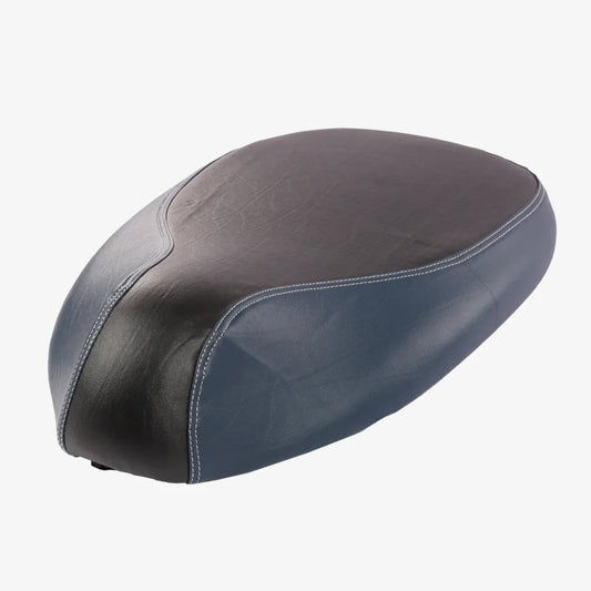 Ola S1,S1 Pro, S1 Air & Ola S1 Air : Dual Color Artificial  Leather Seat Cover (Blue+ Black color)