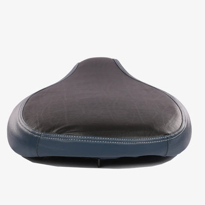 Ola S1,S1 Pro, S1 Air & Ola S1 Air : Dual Color Artificial  Leather Seat Cover (Blue+ Black color)