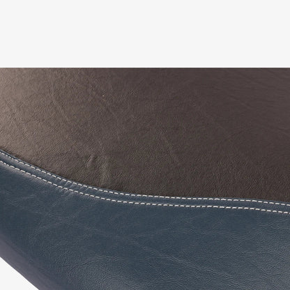 Ola S1,S1 Pro, S1 Air & Ola S1 Air : Dual Color Artificial  Leather Seat Cover (Blue+ Black color)
