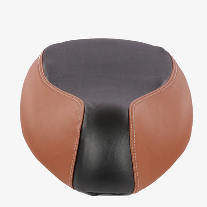 Ola S1,S1 Pro, S1 Air & Ola S1 Air : Dual Color Artificial  Leather Seat Cover (Tan + Black color)
