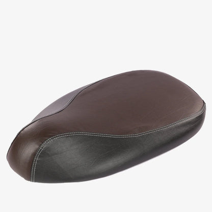 Ola S1,S1 Pro, S1 Air & Ola S1 Air : Dual Color Artificial Leather Seat Cover (Brown + Black color)