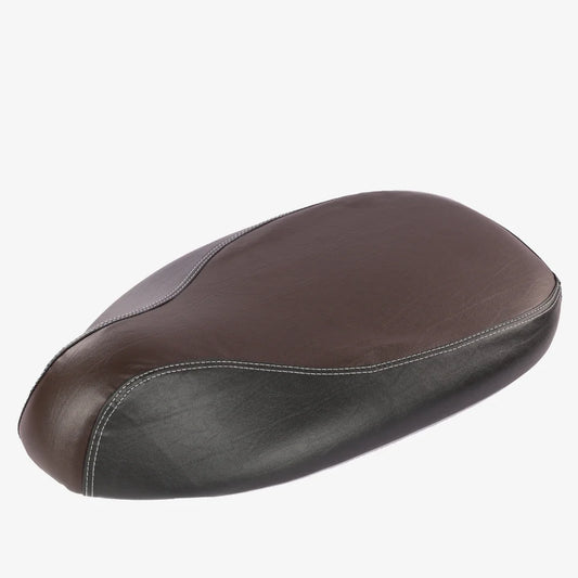 Ola S1,S1 Pro, S1 Air & Ola S1 Air : Dual Color Artificial Leather Seat Cover (Brown + Black color)