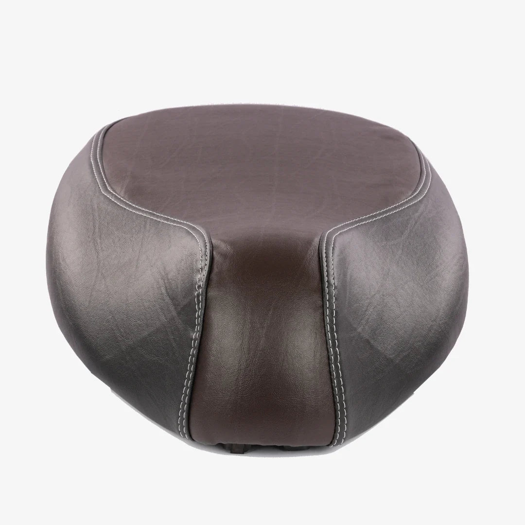 Ola S1,S1 Pro, S1 Air & Ola S1 Air : Dual Color Artificial Leather Seat Cover (Brown + Black color)
