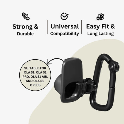 Ola S1, Ola S1 Pro, Ola S1 Air, and Ola S1 X Plus : Bag and Luggage Hook