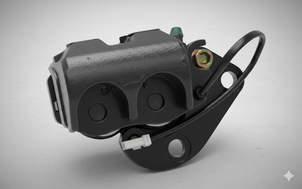 Ola S1 Pro Gen 1 Front Brake Caliper with Brake Pads - Complete Caliper Assembly
