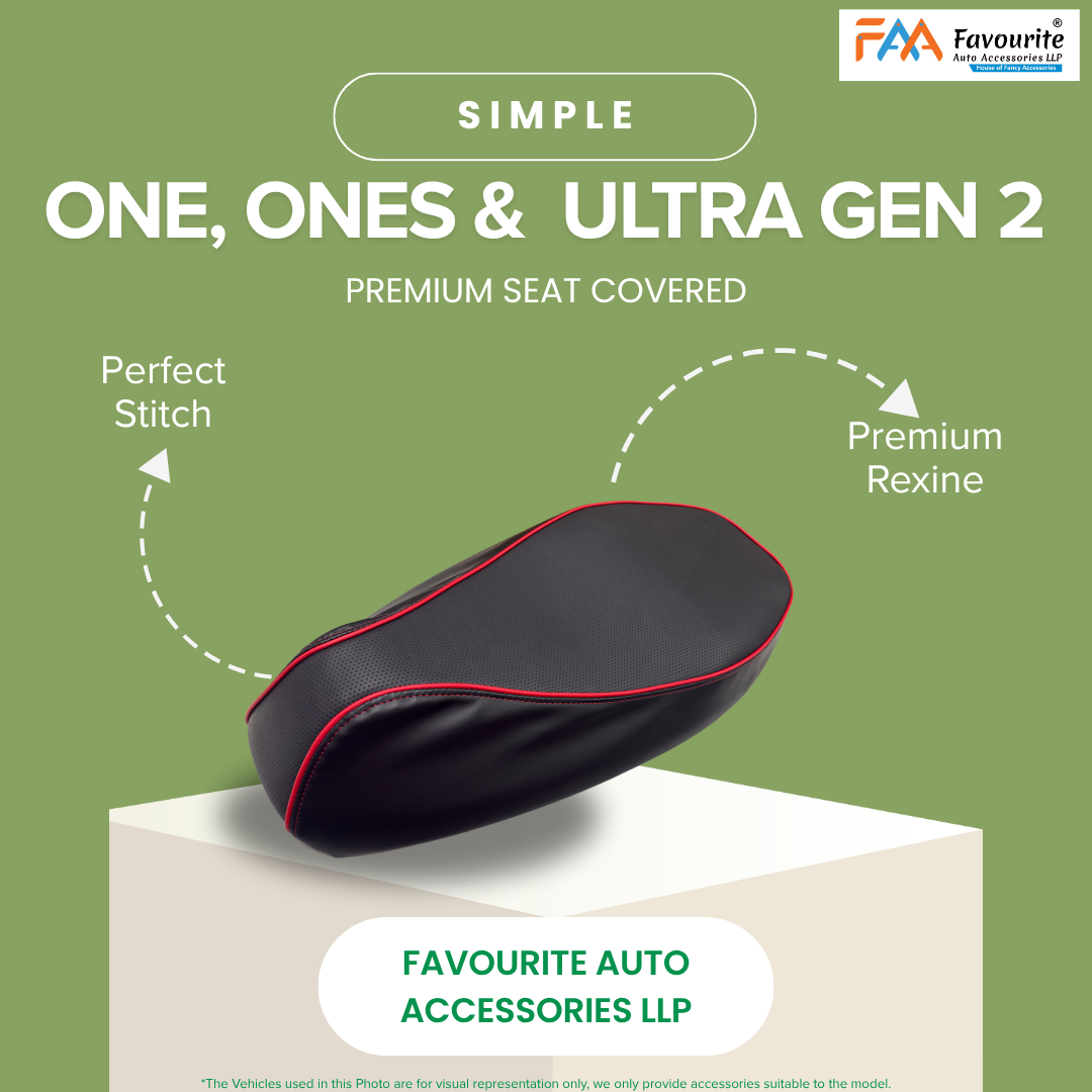 Seat Cover with Cushion – Compatible with Simple One, Simple Ones & Simple Ultra Gen 2
