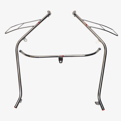 TVS Jupiter 110 Steel Crash Guard Set (2024 Model) | Front, Rear & Side Protection with Free Seat Cover & 3D Floor Mats