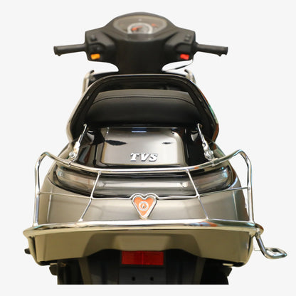 TVS Jupiter 110 Steel Crash Guard Set (2024 Model) | Front, Rear & Side Protection with Free Seat Cover & 3D Floor Mats