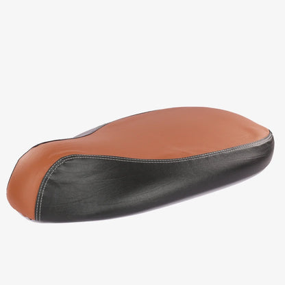 Ola S1,S1 Pro, S1 Air & Ola S1 Air : Dual Color Artificial  Leather Seat Cover (Tan + Black color)