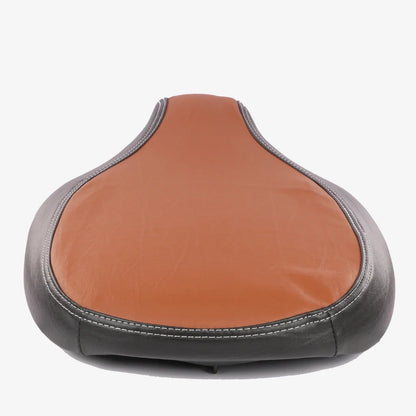 Ola S1,S1 Pro, S1 Air & Ola S1 Air : Dual Color Artificial  Leather Seat Cover (Tan + Black color)