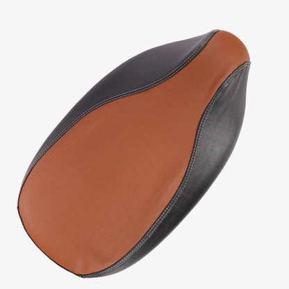 Ola S1,S1 Pro, S1 Air & Ola S1 Air : Dual Color Artificial  Leather Seat Cover (Tan + Black color)