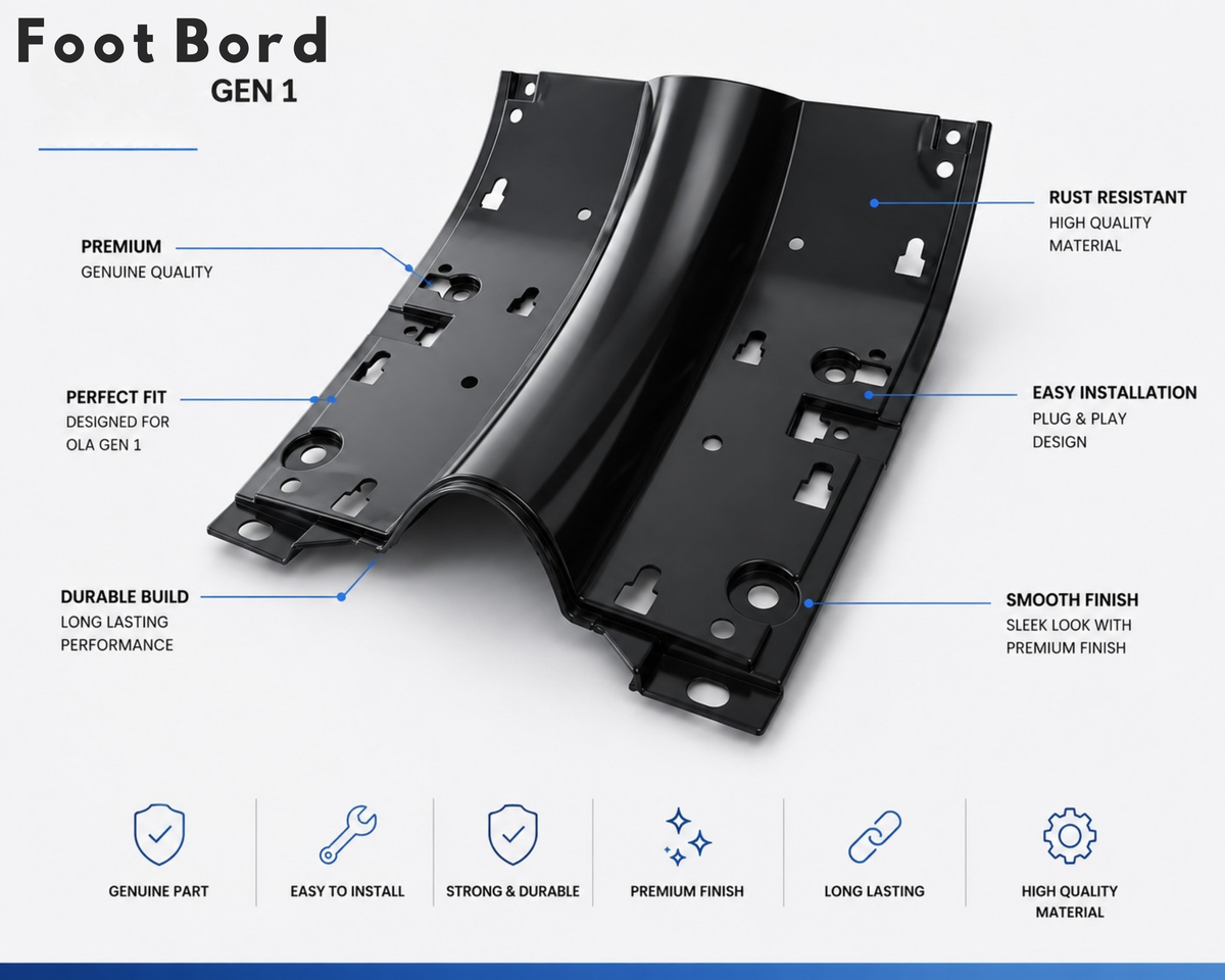 Ola S1 & S1 Pro Gen 1 Foot Board - Full Floor Board Replacement