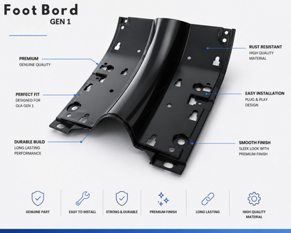 Ola S1 & S1 Pro Gen 1 Foot Board - Full Floor Board Replacement