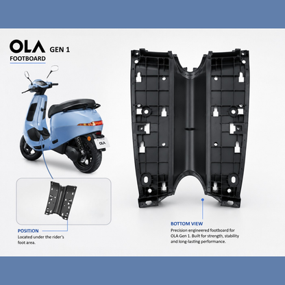 Ola S1 & S1 Pro Gen 1 Foot Board - Full Floor Board Replacement
