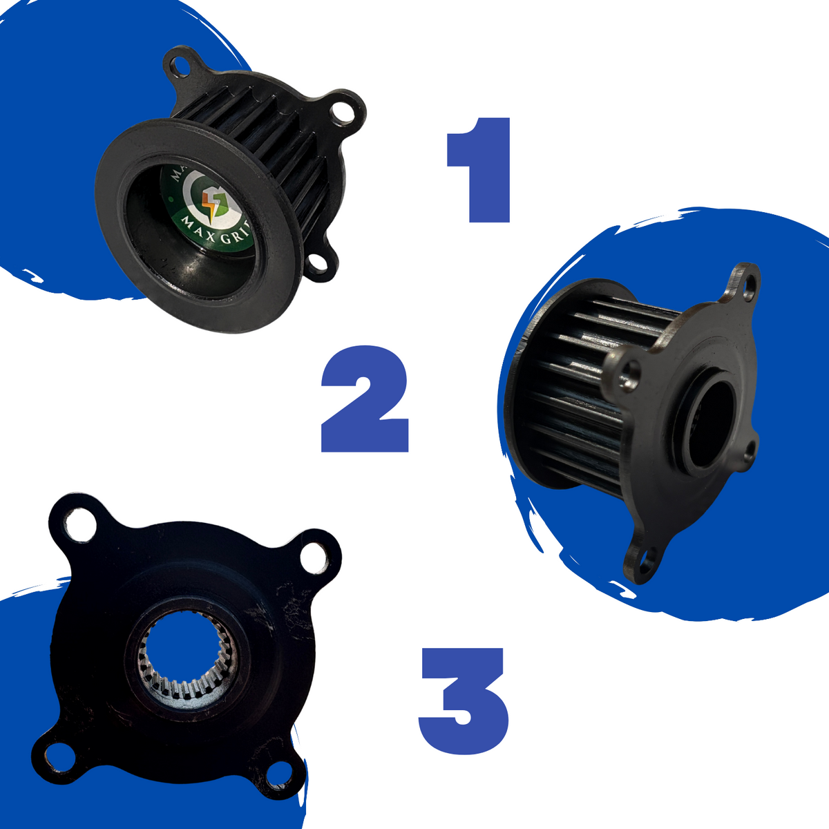 Ola S1 Pro Gen 1 & Gen 2 Motor Belt Pulley - Front Drive Pulley (JKF)