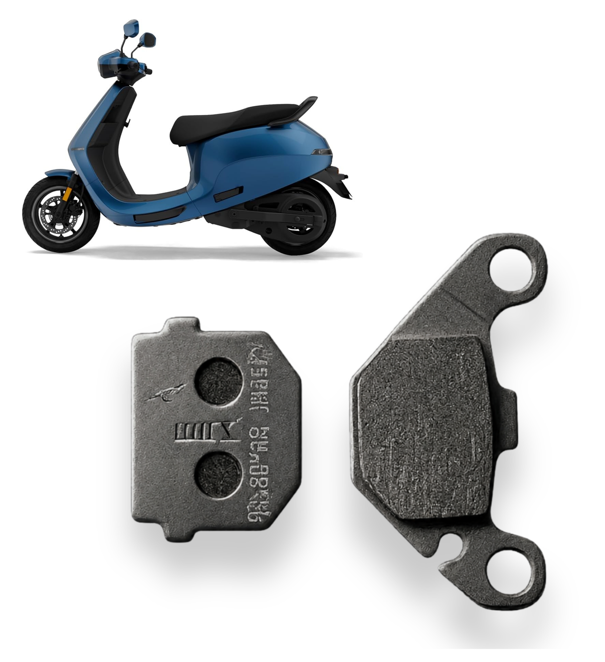 Ola S1 & S1 Pro Gen 1, 2 & 3 Rear Brake Pad - Rear Disc Pad Set
